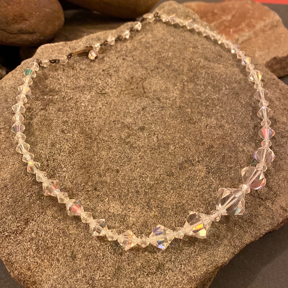 ❄️Vintage sparkling necklace